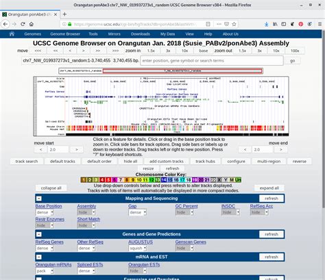 genome browser.